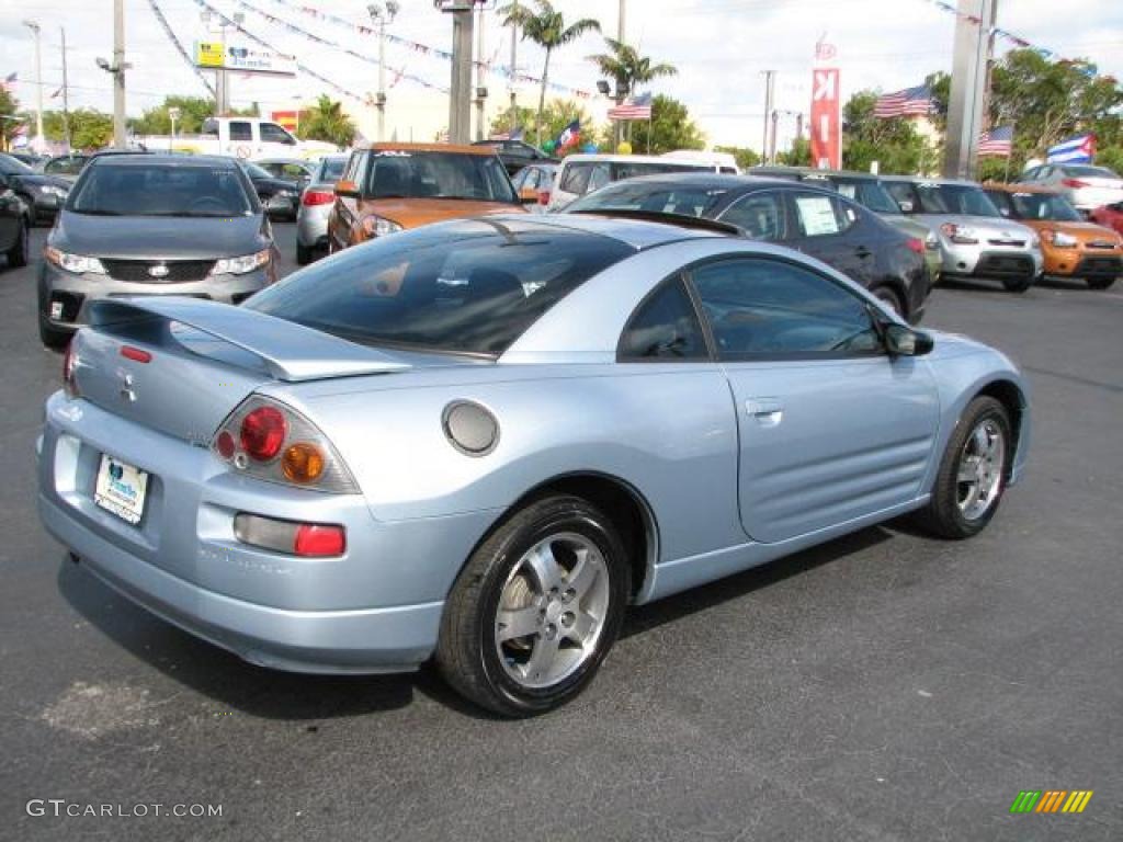 2003 Eclipse GS Coupe - Steel Blue Pearl / Midnight photo #10