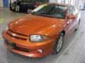 Sunburst Orange 2004 Chevrolet Cavalier LS Sport Coupe Exterior