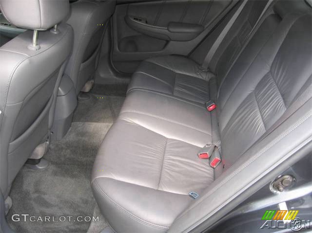 2005 Accord EX-L V6 Sedan - Graphite Pearl / Gray photo #55