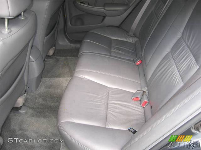 2005 Accord EX-L V6 Sedan - Graphite Pearl / Gray photo #56