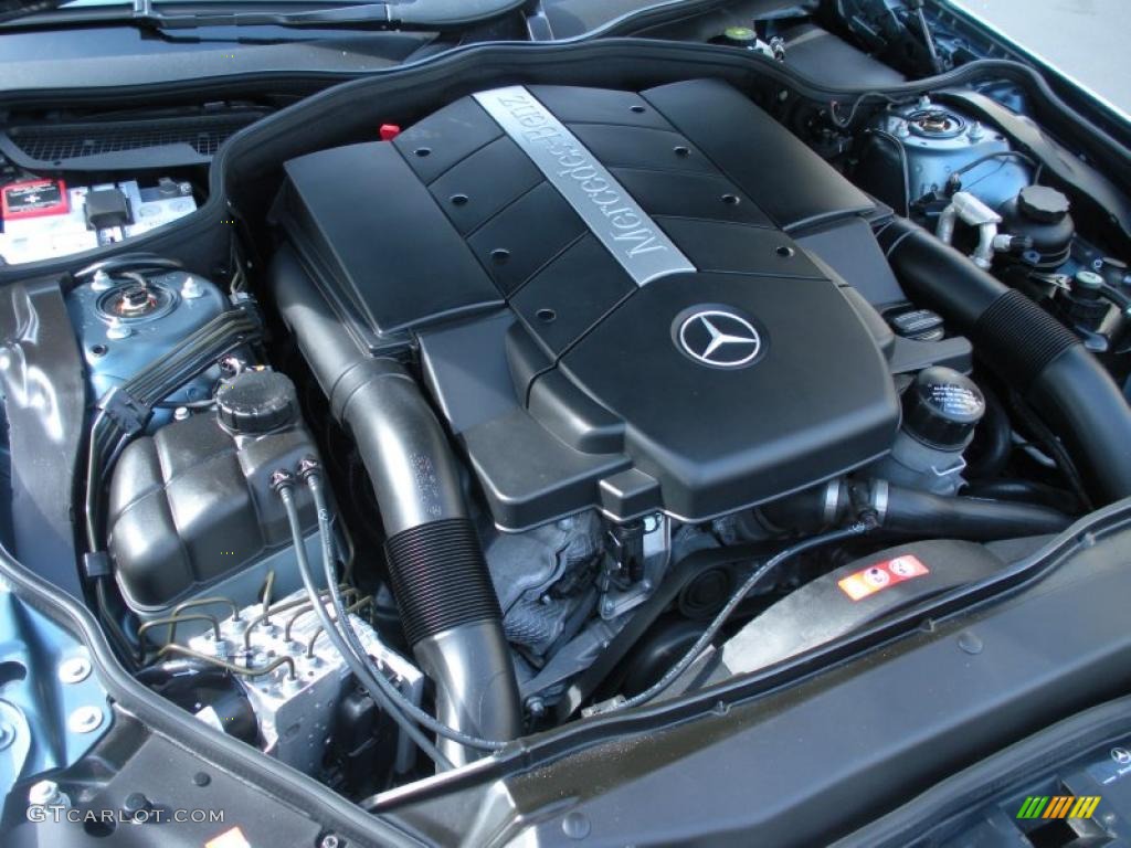 2005 Mercedes-Benz SL 500 Roadster 5.0 Liter SOHC 24-Valve V8 Engine Photo #44884405