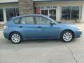 2008 Newport Blue Pearl Subaru Impreza 2.5i Wagon  photo #12