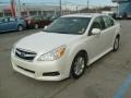 Satin White Pearl - Legacy 2.5i Premium Sedan Photo No. 7