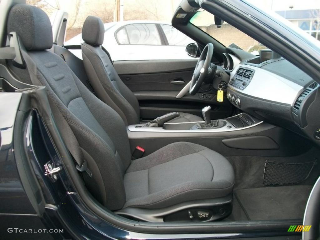 2008 Z4 3.0i Roadster - Monaco Blue Metallic / Black photo #27