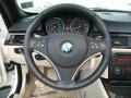 Cream Beige Steering Wheel Photo for 2011 BMW 3 Series #44887685