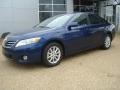 2011 Blue Ribbon Metallic Toyota Camry XLE V6  photo #2