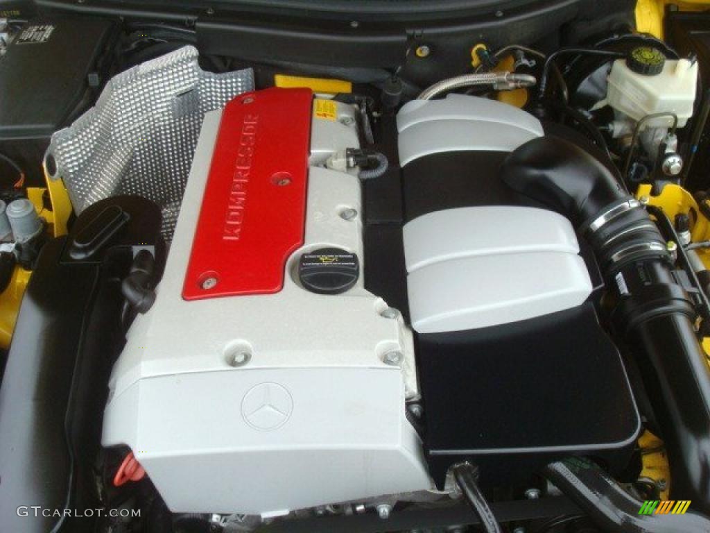 2001 Mercedes-Benz SLK 230 Kompressor Roadster 2.3L Supercharged DOHC 16V 4 Cylinder Engine Photo #44888561