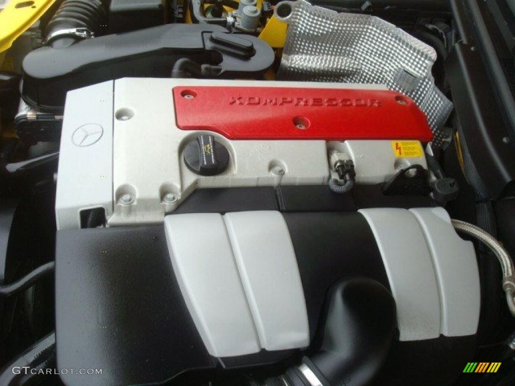 2001 Mercedes-Benz SLK 230 Kompressor Roadster 2.3L Supercharged DOHC 16V 4 Cylinder Engine Photo #44888565