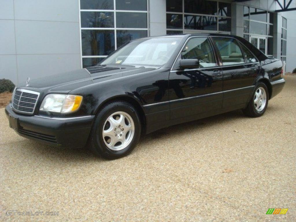 Black 1997 Mercedes-Benz S 500 Sedan Exterior Photo #44888585