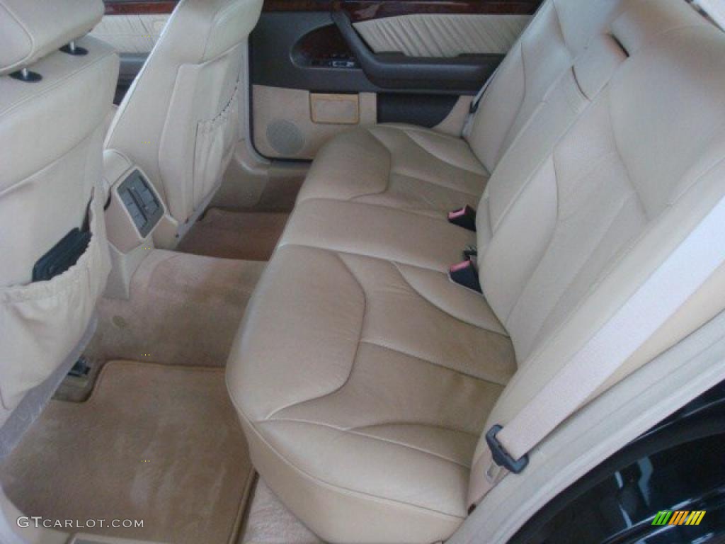 Parchment Interior 1997 Mercedes-Benz S 500 Sedan Photo #44888629