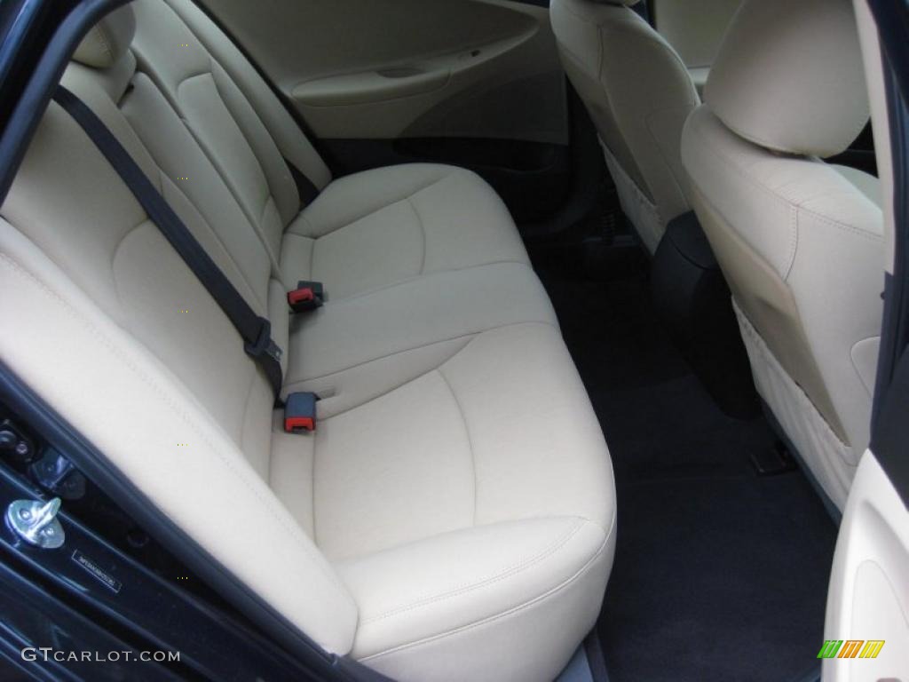 2011 Sonata GLS - Pacific Blue Pearl / Camel photo #21