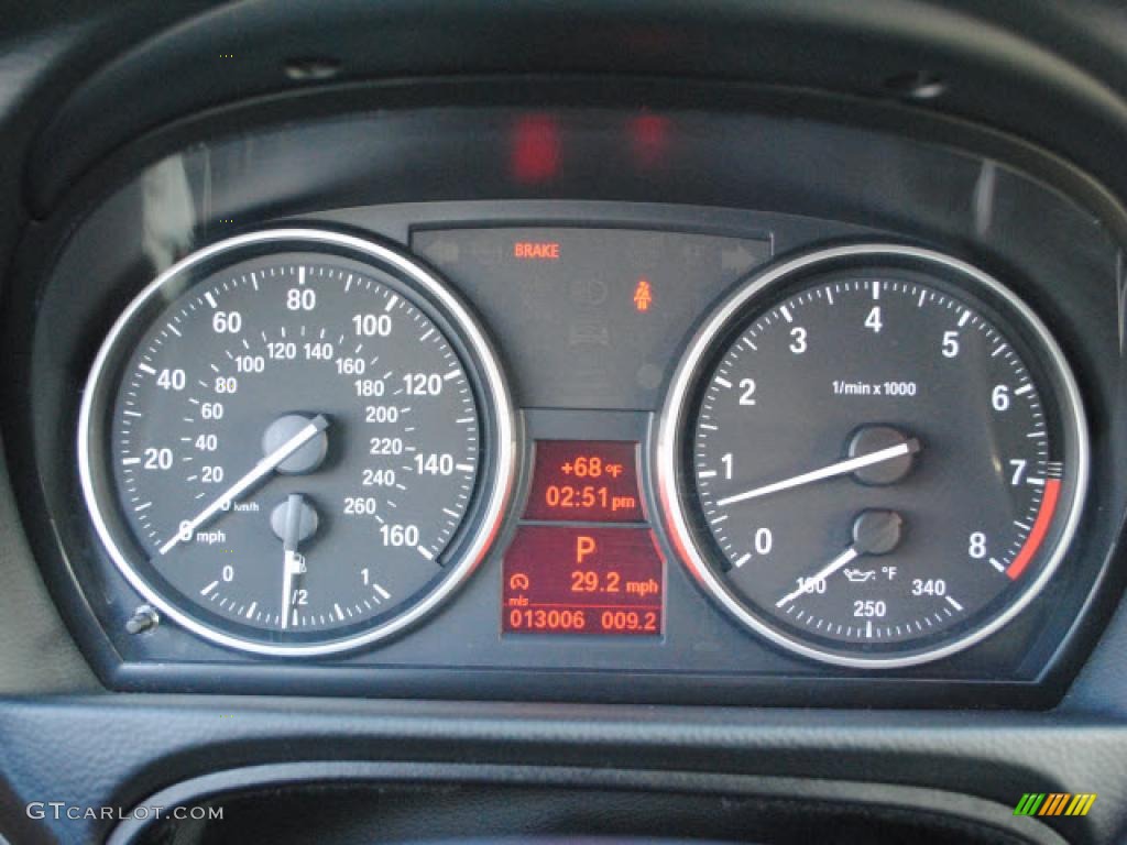 2010 BMW 3 Series 335i Coupe Gauges Photo #44892441
