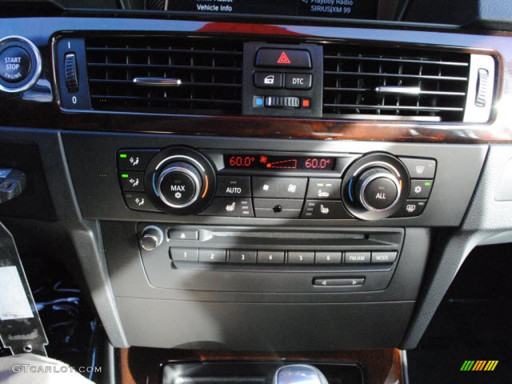 2010 3 Series 335i Coupe - Space Gray Metallic / Coral Red/Black Dakota Leather photo #22