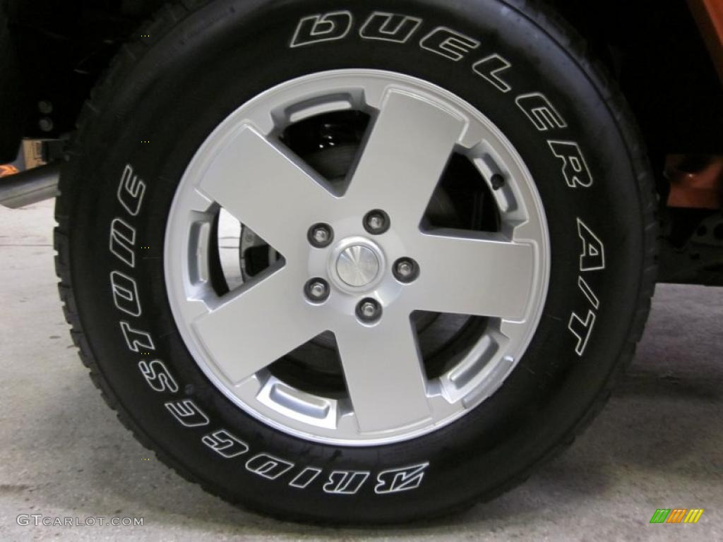 2011 Jeep Wrangler Unlimited Sahara 4x4 Wheel Photo #44892709