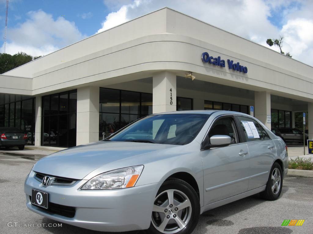 2005 Accord Hybrid Sedan - Silver Frost Metallic / Gray photo #1