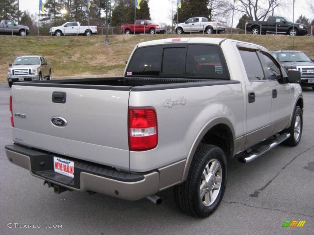 Smokestone Metallic 2006 Ford F150 Lariat SuperCrew 4x4 Exterior Photo #44894269