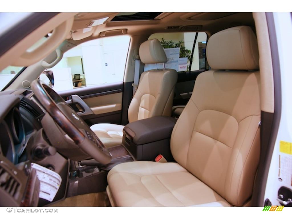 Sand Beige Interior 2011 Toyota Land Cruiser Standard Land Cruiser Model Photo #44894455