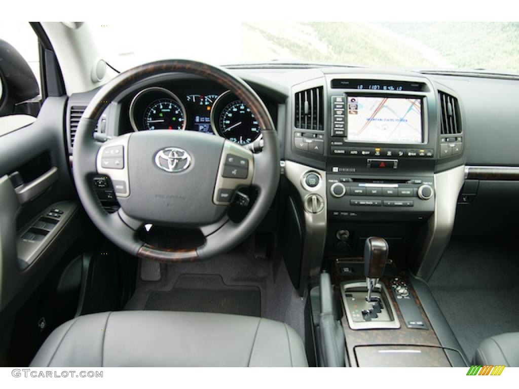 2011 Toyota Land Cruiser Standard Land Cruiser Model Dark Gray Dashboard Photo #44894669