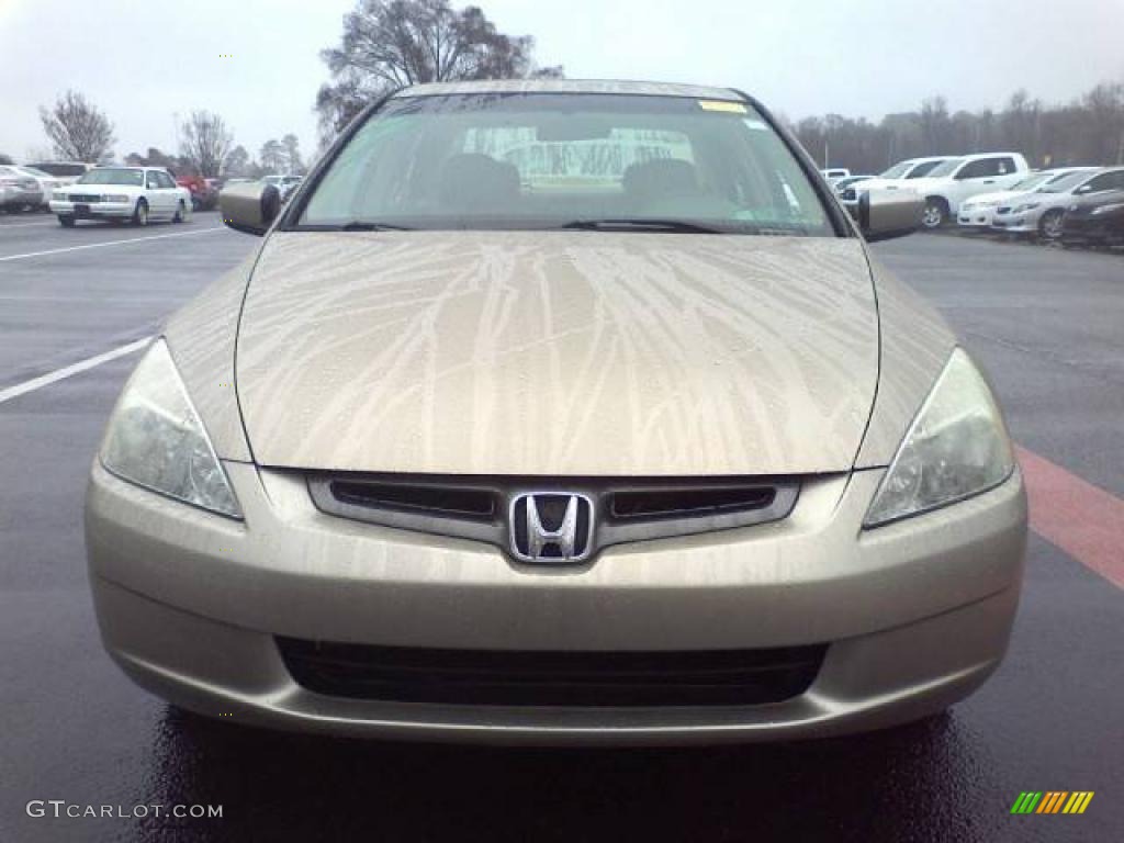 2003 Accord EX V6 Sedan - Desert Mist Metallic / Ivory photo #2