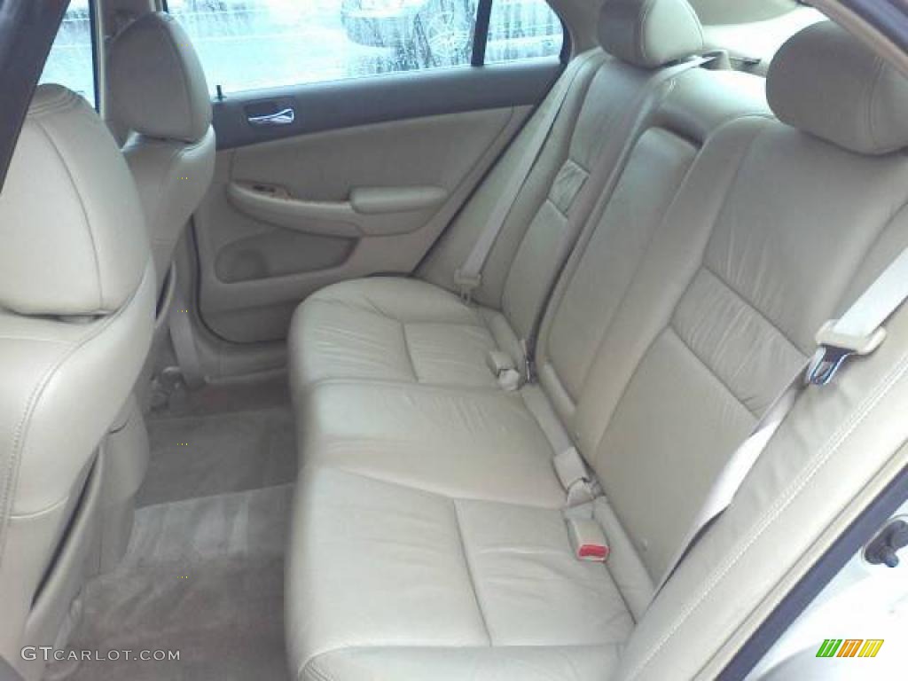 2003 Accord EX V6 Sedan - Desert Mist Metallic / Ivory photo #7