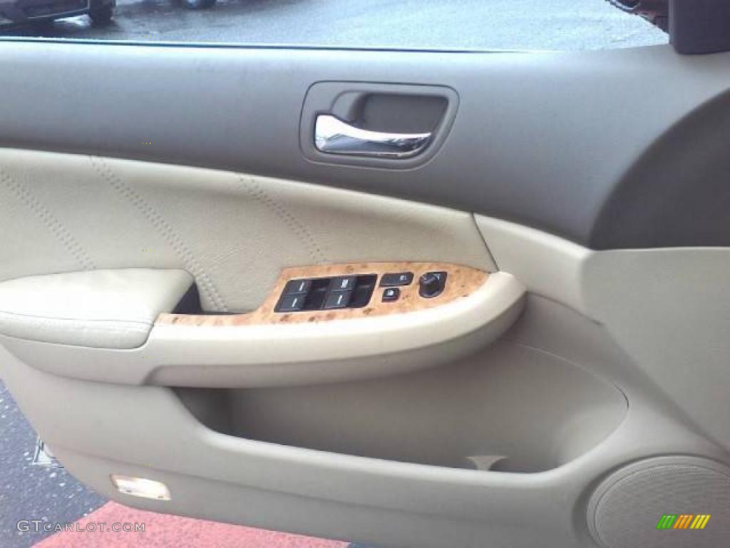2003 Accord EX V6 Sedan - Desert Mist Metallic / Ivory photo #12