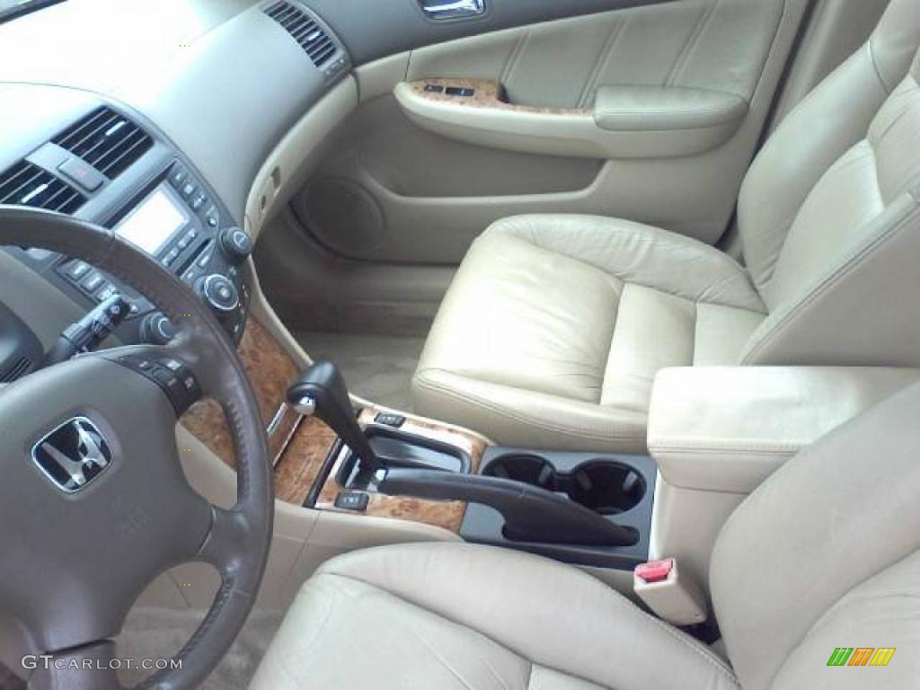 2003 Accord EX V6 Sedan - Desert Mist Metallic / Ivory photo #13