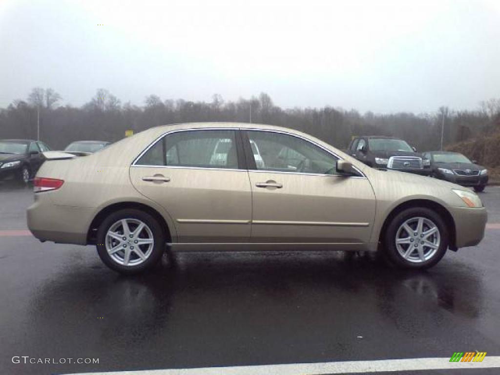 2003 Accord EX V6 Sedan - Desert Mist Metallic / Ivory photo #17