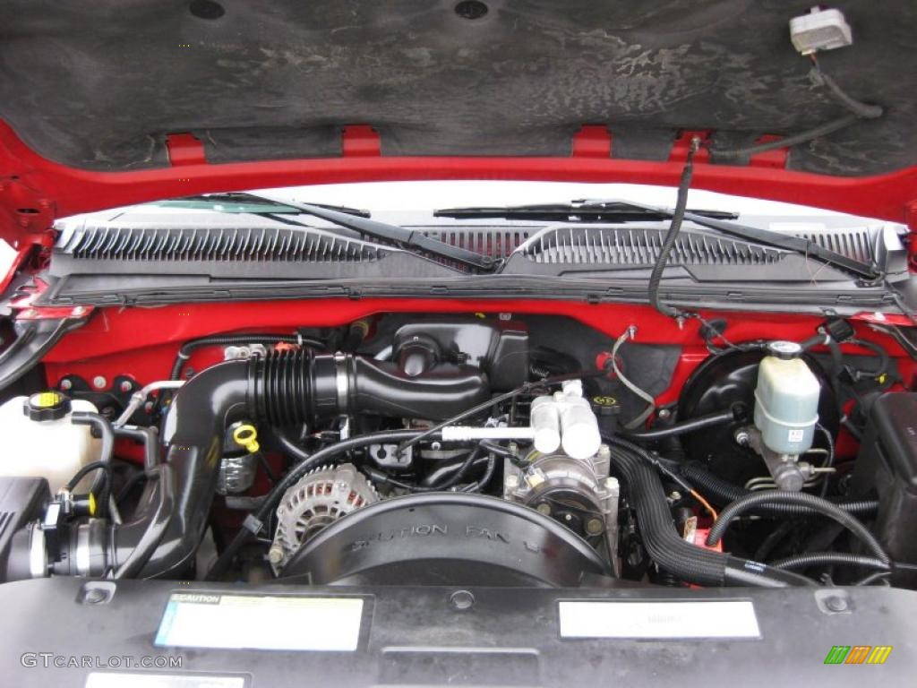 2001 Chevrolet Silverado 1500 Regular Cab 4x4 4.3 Liter OHV 12-Valve Vortec V6 Engine Photo #44895414