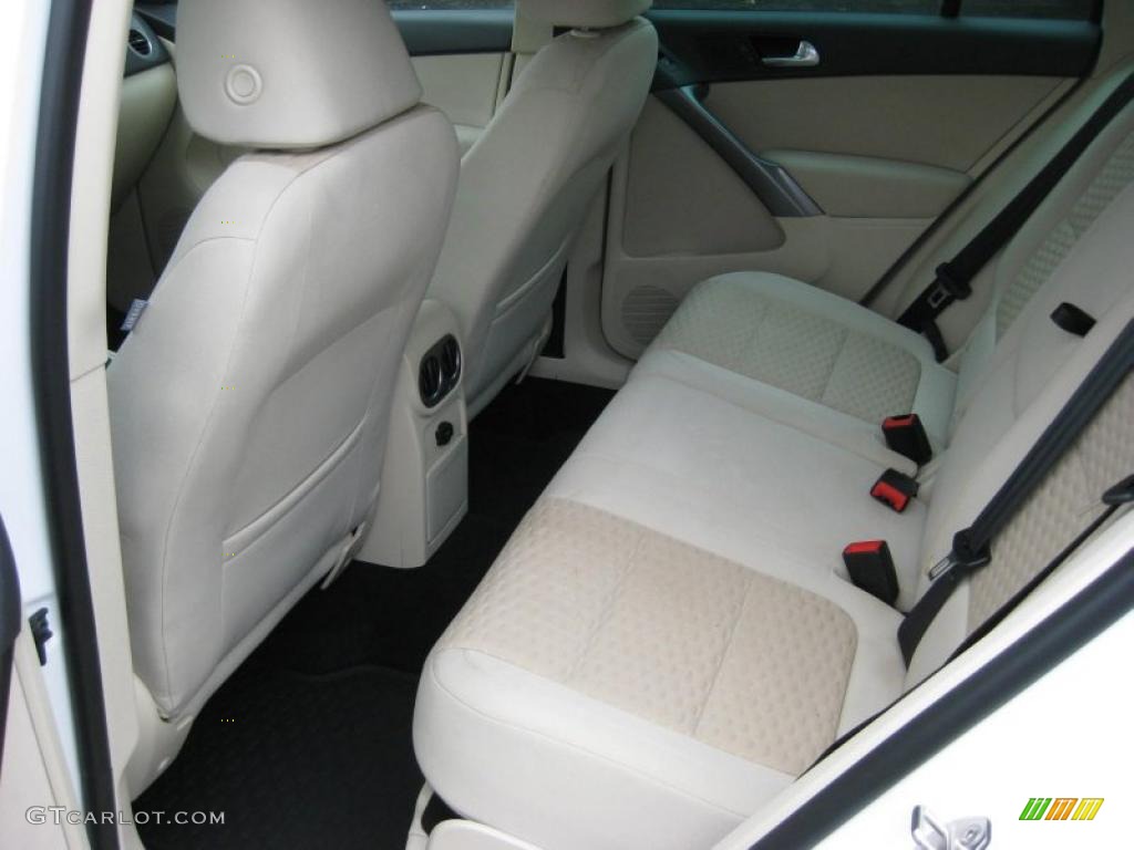 Sandstone Interior 2009 Volkswagen Tiguan SE 4Motion Photo #44895926