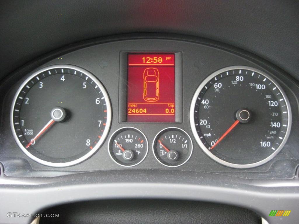2009 Volkswagen Tiguan SE 4Motion Gauges Photo #44896130