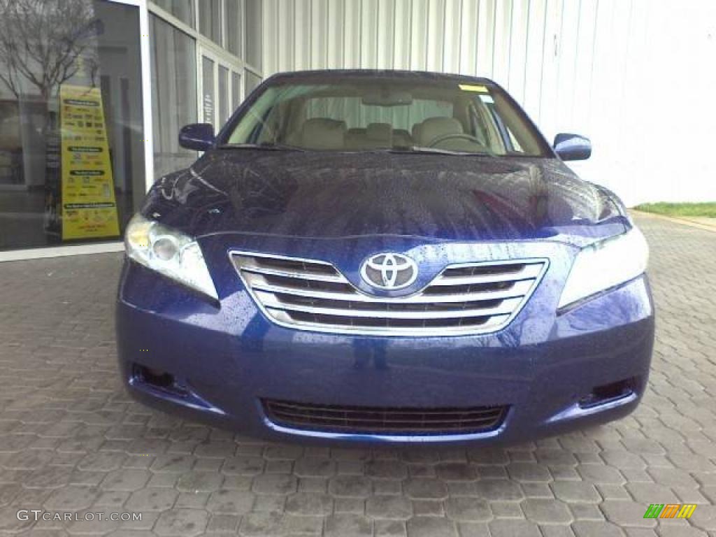 Blue Ribbon Metallic 2007 Toyota Camry Hybrid Exterior Photo #44896402