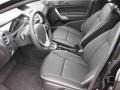 Charcoal Black Leather Interior Photo for 2011 Ford Fiesta #44896705