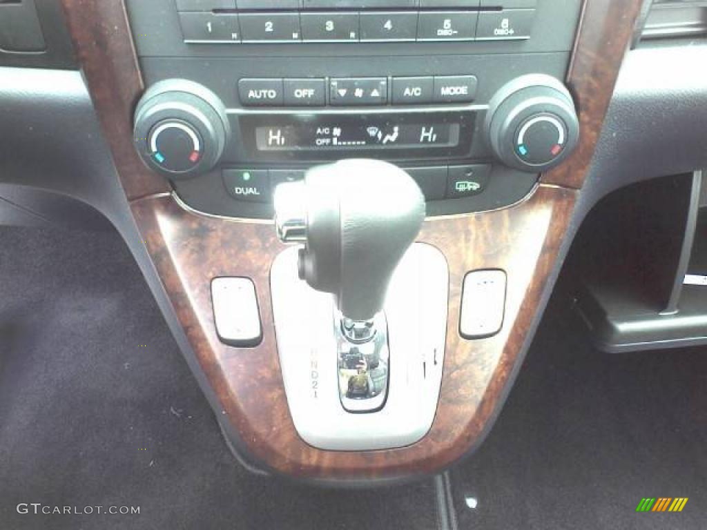 2008 CR-V EX-L 4WD - Nighthawk Black Pearl / Black photo #10