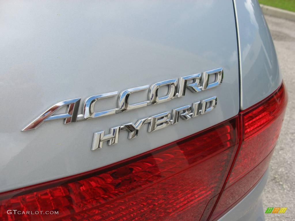 2005 Accord Hybrid Sedan - Silver Frost Metallic / Gray photo #7