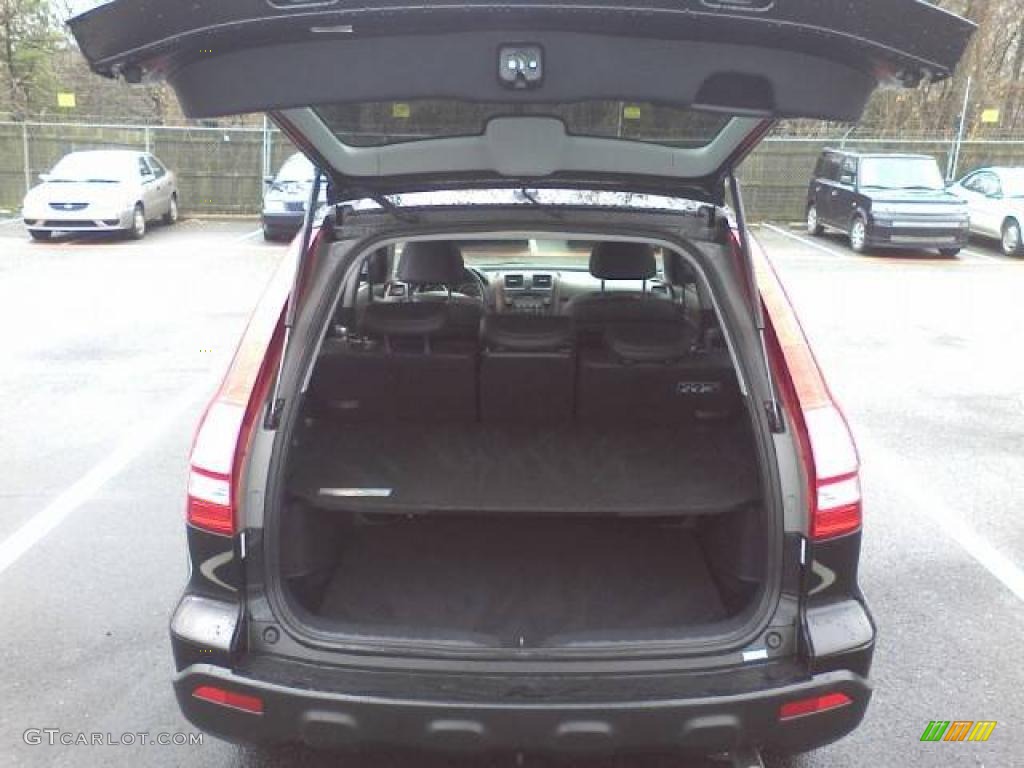 2008 CR-V EX-L 4WD - Nighthawk Black Pearl / Black photo #15