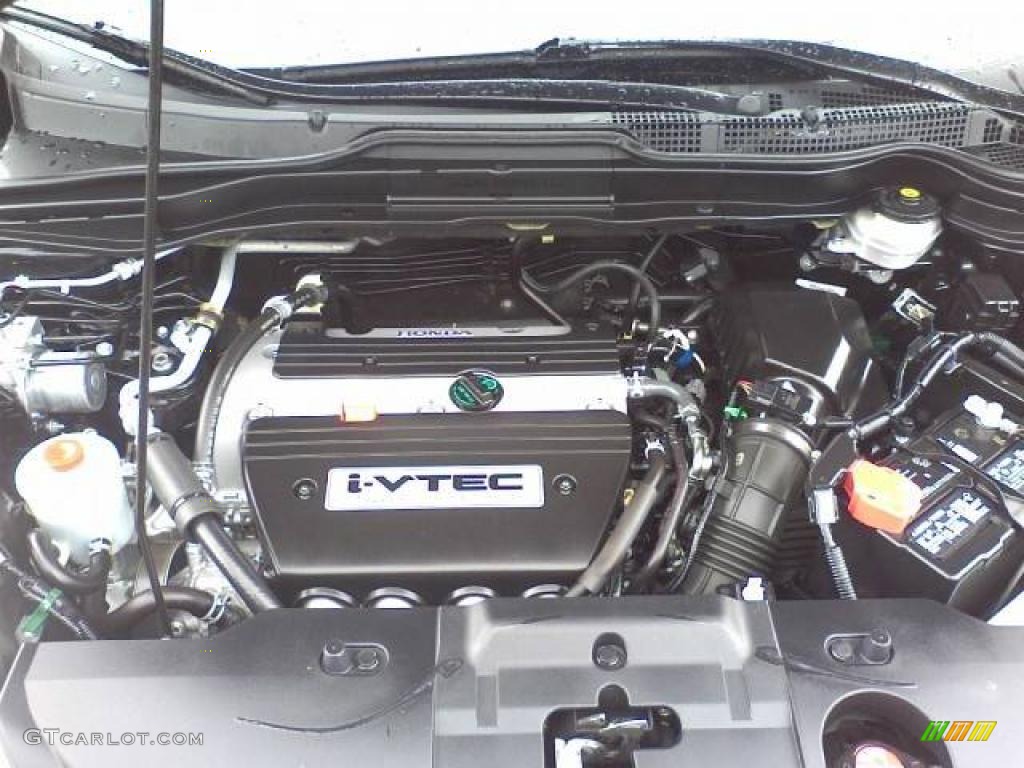 2008 CR-V EX-L 4WD - Nighthawk Black Pearl / Black photo #19