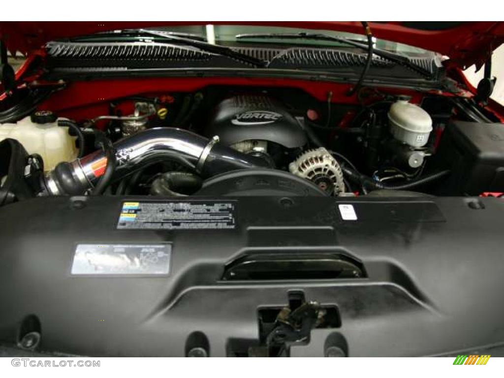 2003 GMC Sierra 1500 SLE Regular Cab 4x4 4.8 Liter OHV 16-Valve Vortec V8 Engine Photo #44897058