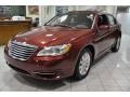 2011 Deep Cherry Red Crystal Pearl Chrysler 200 Touring  photo #1