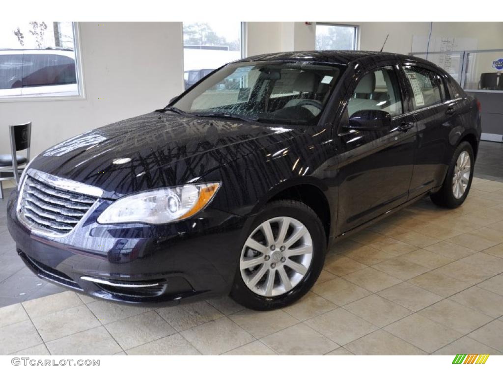 Blackberry Pearl 2011 Chrysler 200 Touring Exterior Photo #44897378