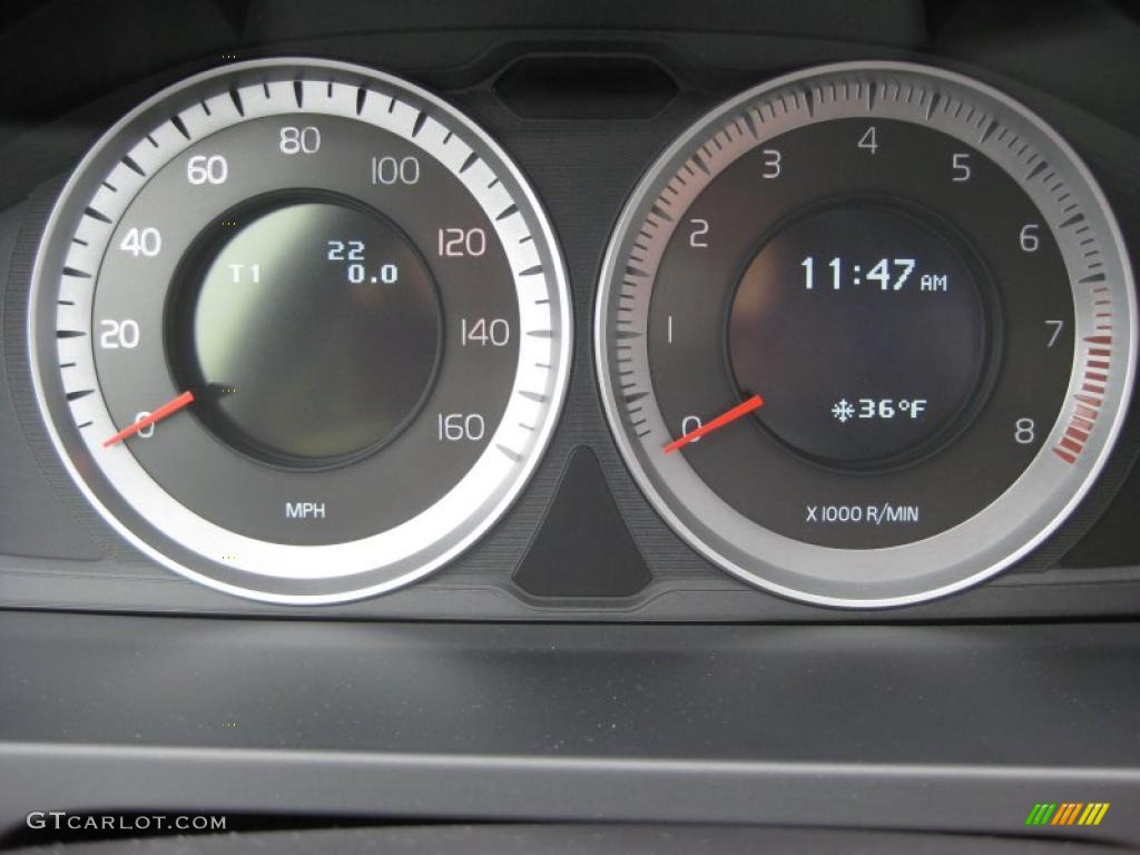 2012 Volvo S60 T5 Gauges Photo #44897418
