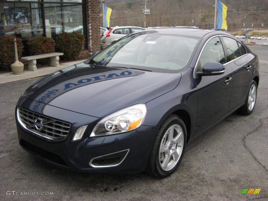 Caspian Blue Metallic 2012 Volvo S60 T5 Exterior Photo #44897462