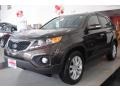 2011 Java Brown Kia Sorento EX  photo #2