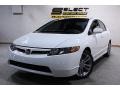2008 Taffeta White Honda Civic Si Sedan  photo #1