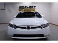 2008 Taffeta White Honda Civic Si Sedan  photo #2