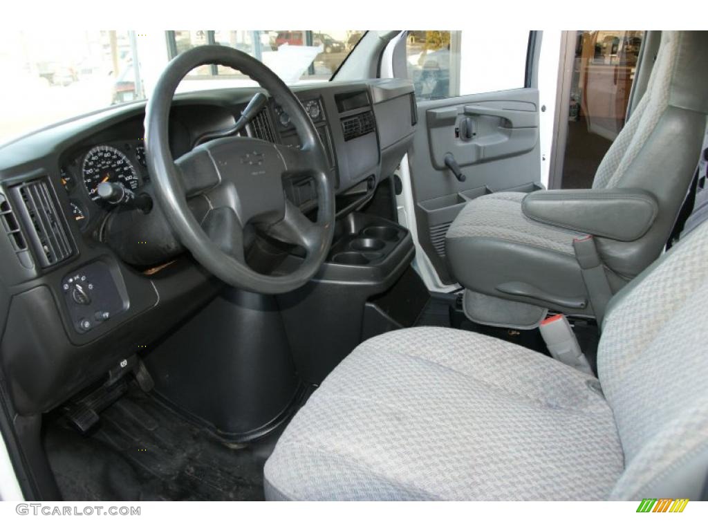 Medium Dark Pewter Interior 2005 Chevrolet Express 1500 Cargo Van Photo #44902638