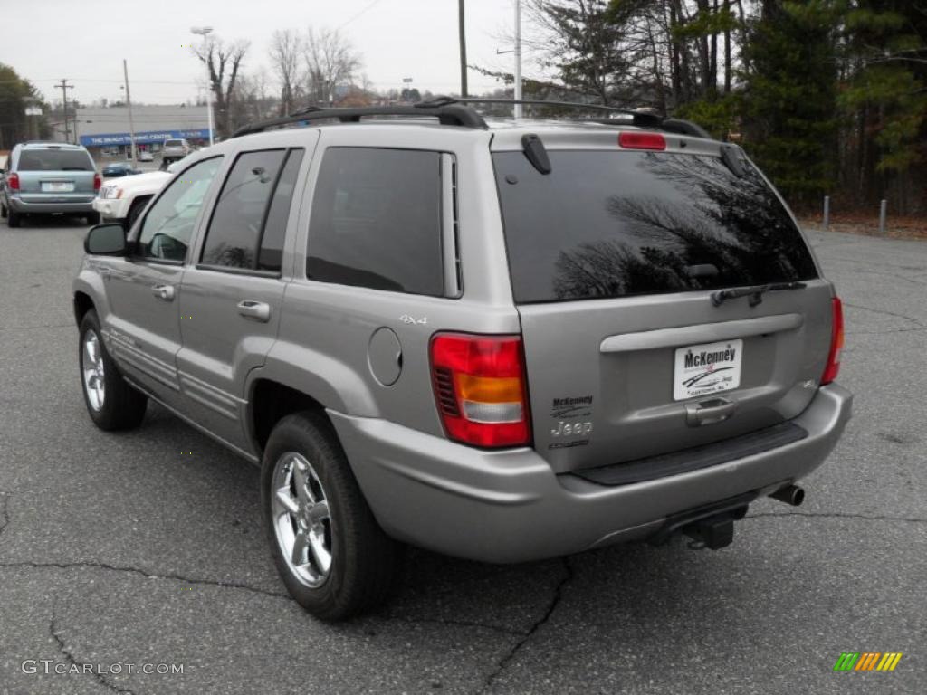 Silverstone Metallic 2001 Jeep Grand Cherokee Limited 4x4 Exterior Photo #44902862