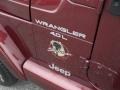 2001 Jeep Wrangler Sahara 4x4 Marks and Logos