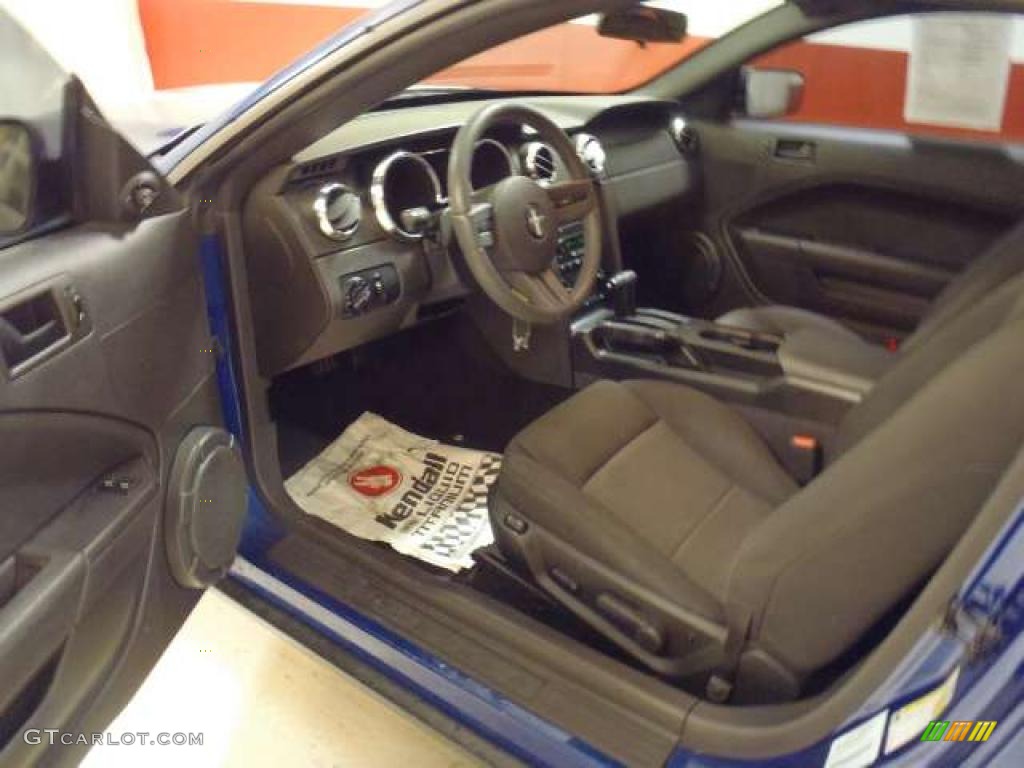 2006 Mustang V6 Premium Coupe - Vista Blue Metallic / Dark Charcoal photo #13