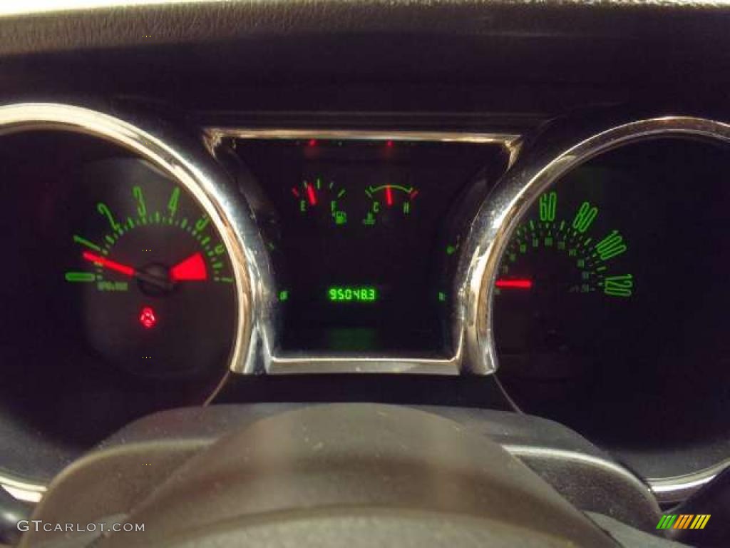 2006 Mustang V6 Premium Coupe - Vista Blue Metallic / Dark Charcoal photo #16