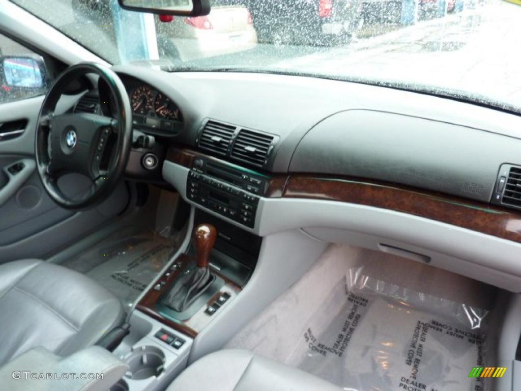 2001 3 Series 325xi Sedan - Steel Grey Metallic / Grey photo #20